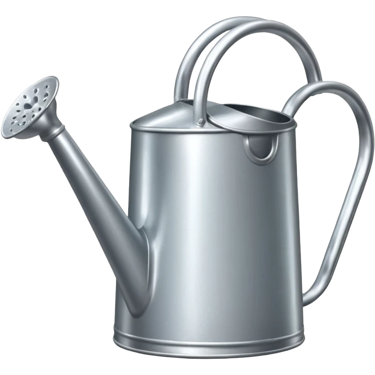 watering can tipped with water dripping out emoji