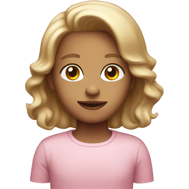 Light pink emoji