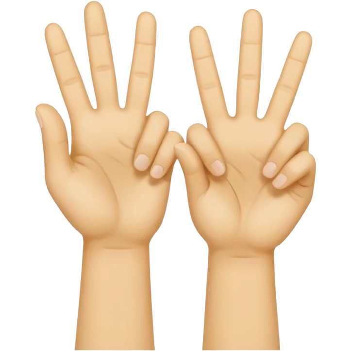 Yvl handsign yellow  emoji