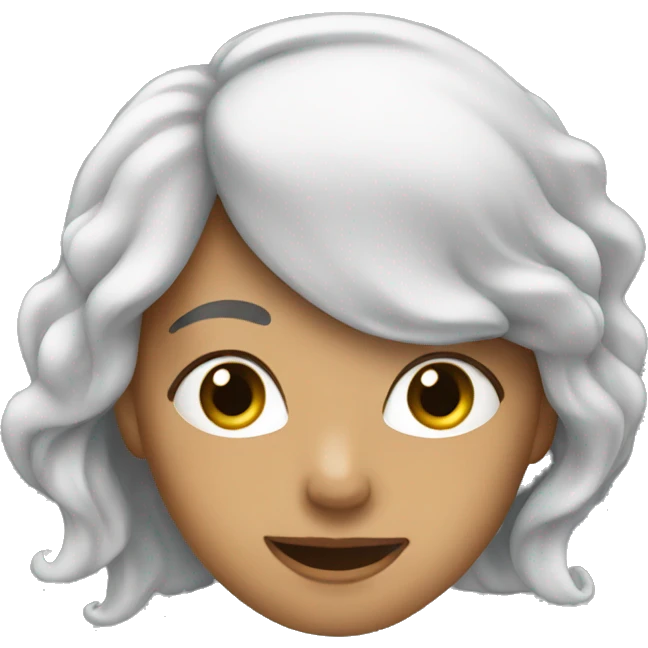 woman funny emoji