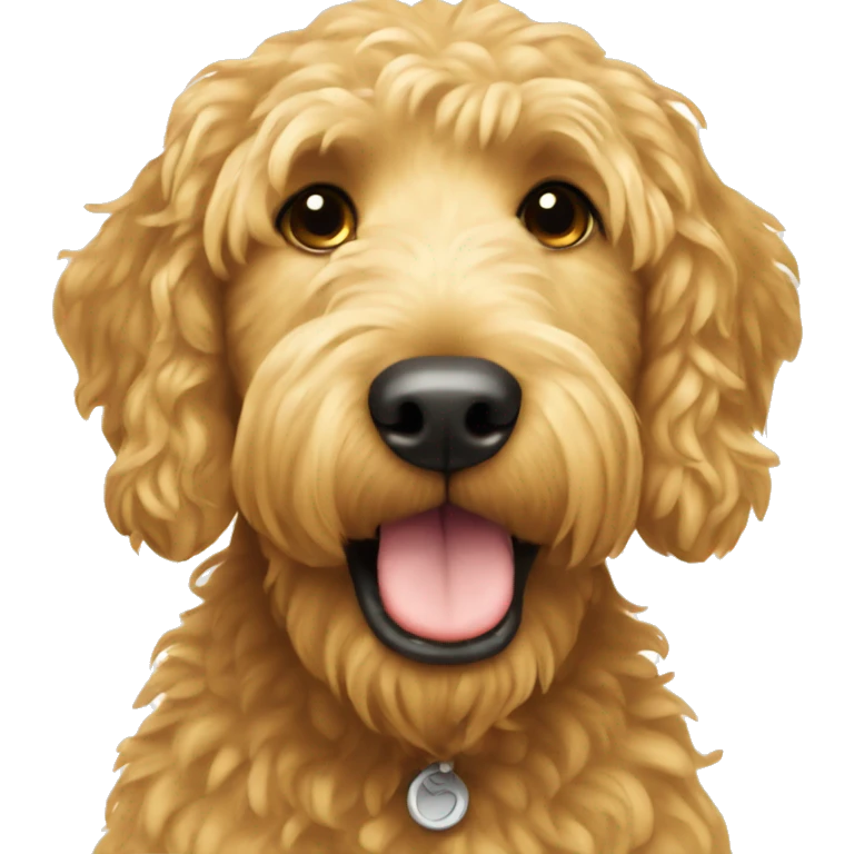 Golden doodle emoji