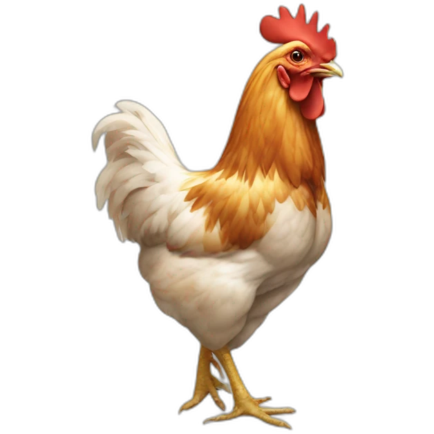 Chicken-skinny-leg emoji