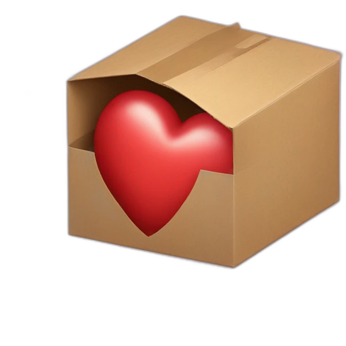 heart inside in a package emoji