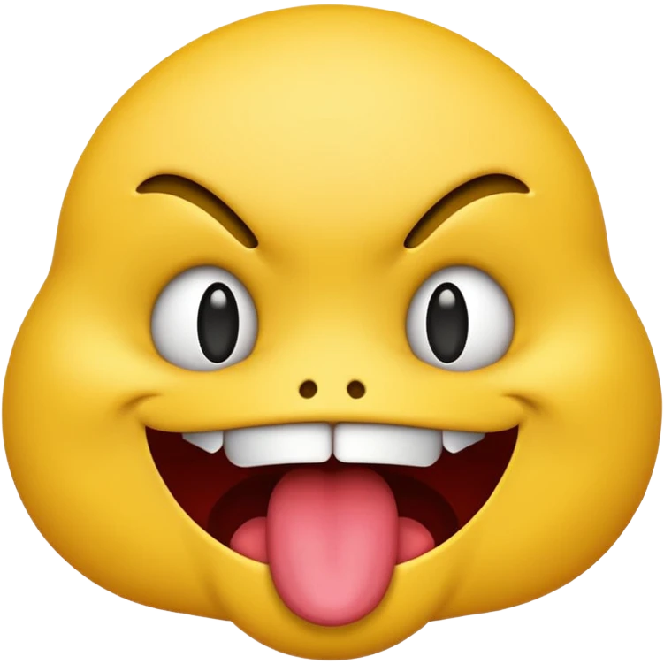  ایموجی جدا بساز که زبانشان از دهانشان بیرون اورده اند زبانشان را گاز گرفته اند emoji