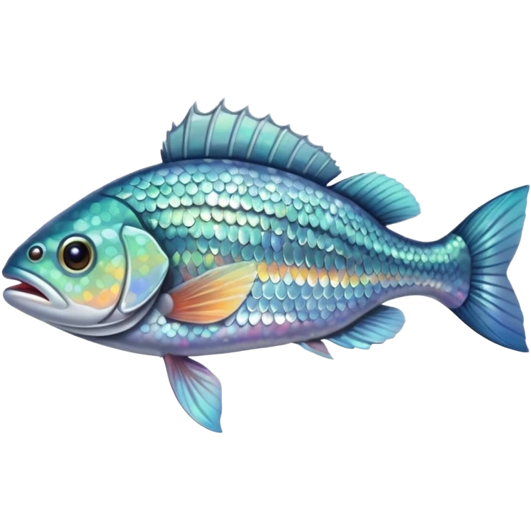 River fish perch emoji