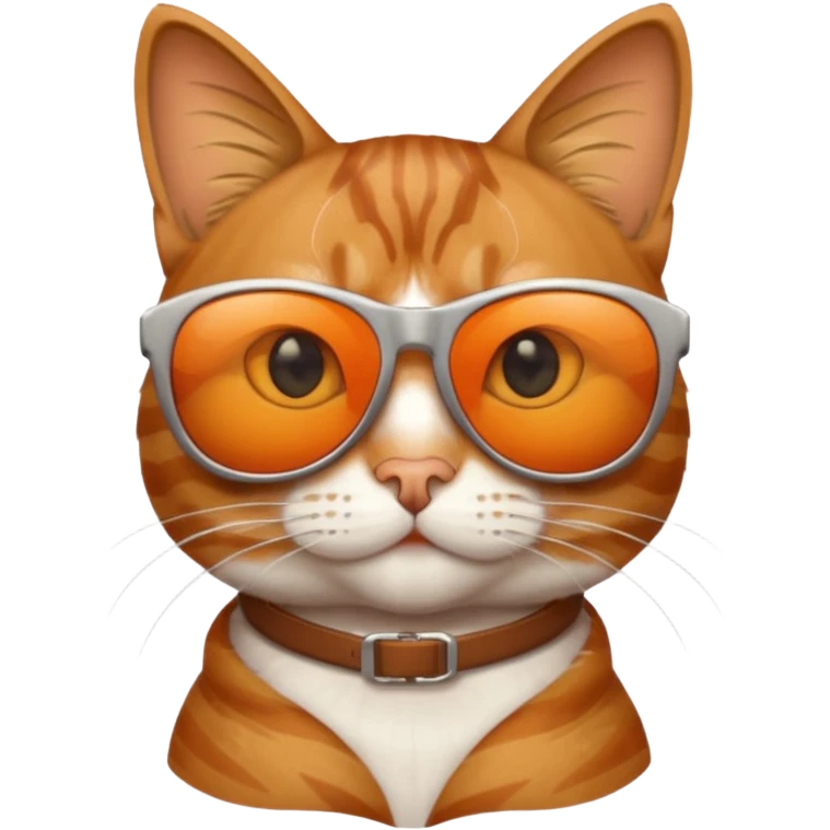 Cat wearing sunglasses emoji