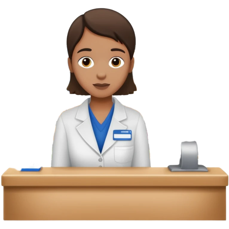 Eine Person die an der Supermarktkasse steht. Die Kasse ist gekennzeichnet als Plauderkasse. emoji