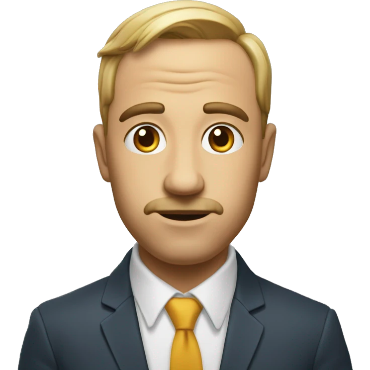 Un fou avec un entonnoir à l’envers sur la tête  emoji
