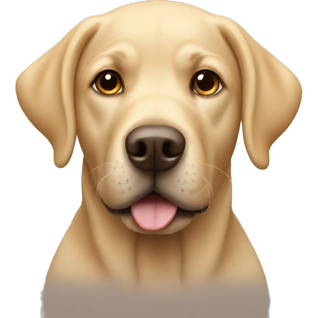 Labrador  emoji