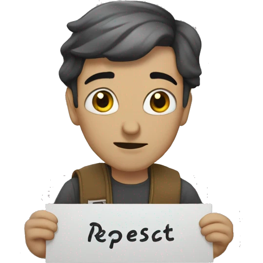Pepega with a sign saying “Repost” emoji