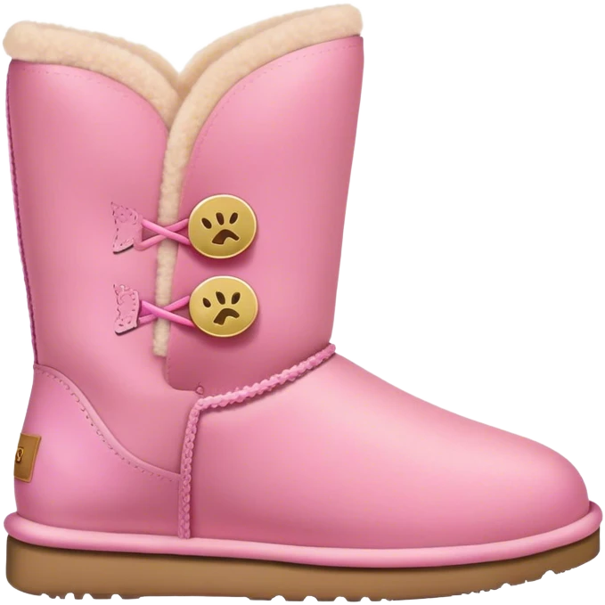 Pink uggs emoji