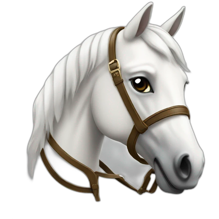 Cheval blanc emoji