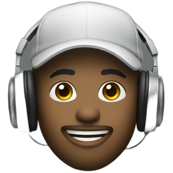 playing music dj emoji