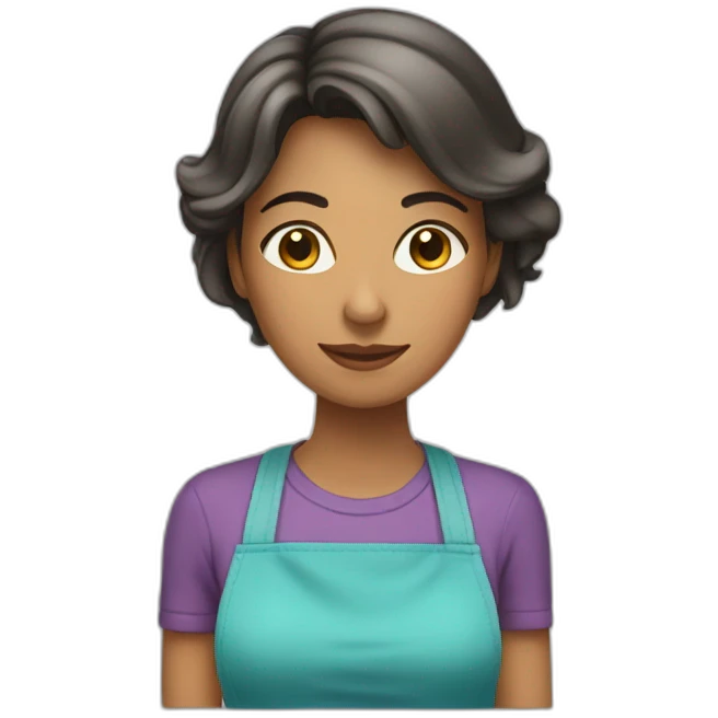 Femme qui fait la vaisselle emoji