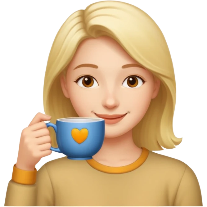 пити чай emoji