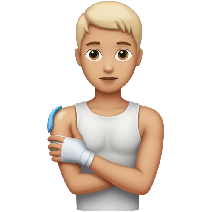 Arm in cast emoji