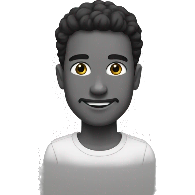 Hermanos black and white emoji