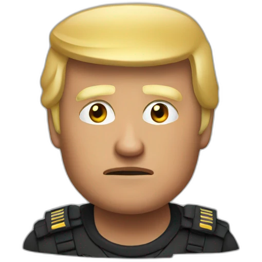Trump arrest emoji