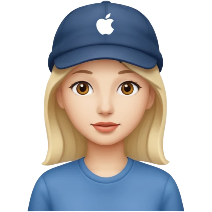 woman with cap emoji