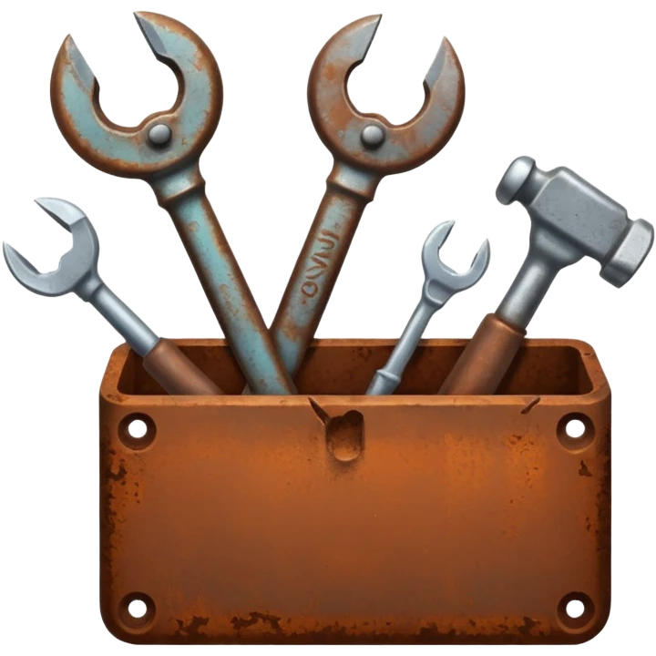 rusty tools emoji