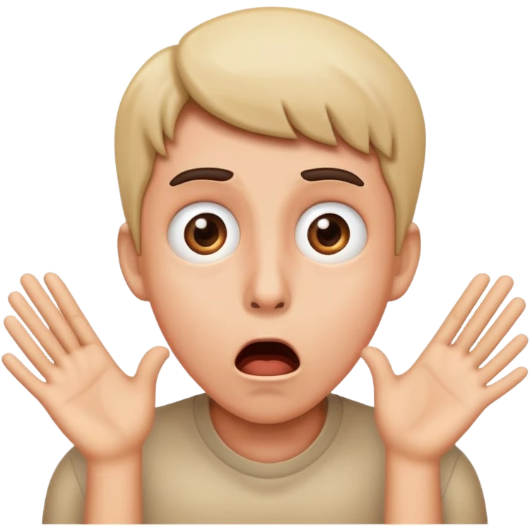 Someone is shocked emoji