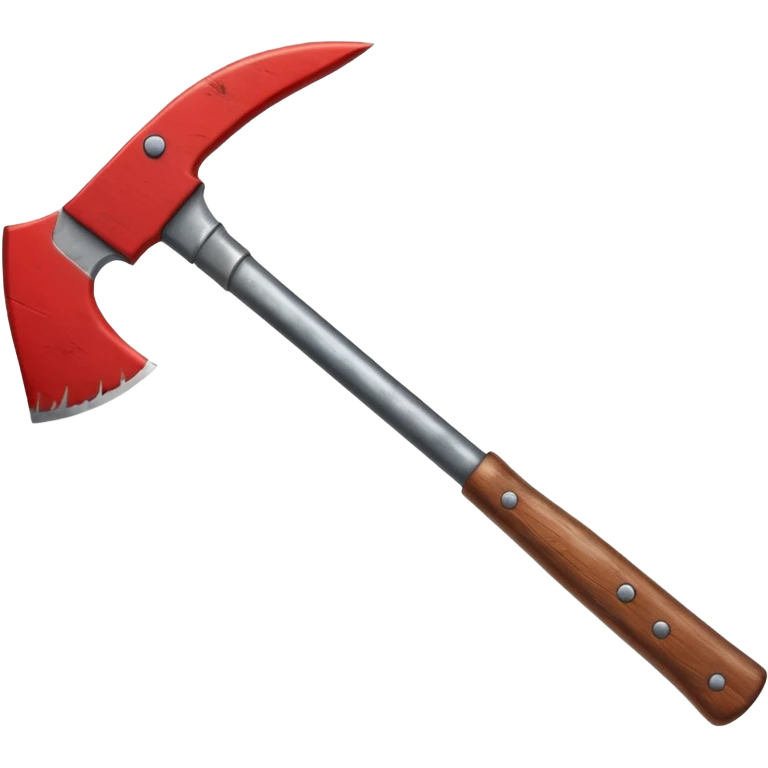 A red Axe  emoji