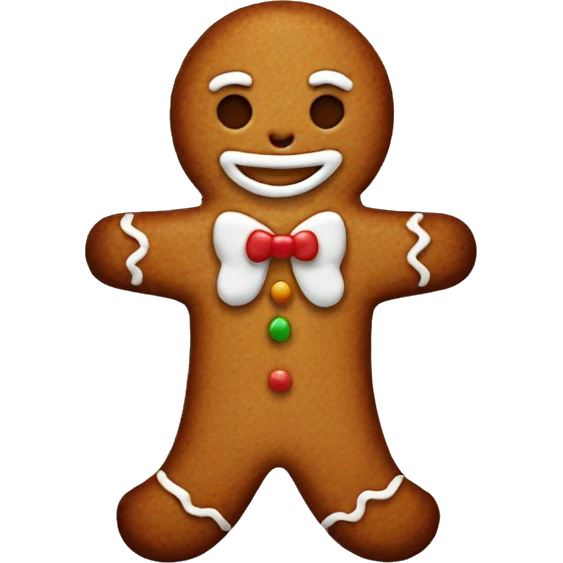 Gingerbread emoji