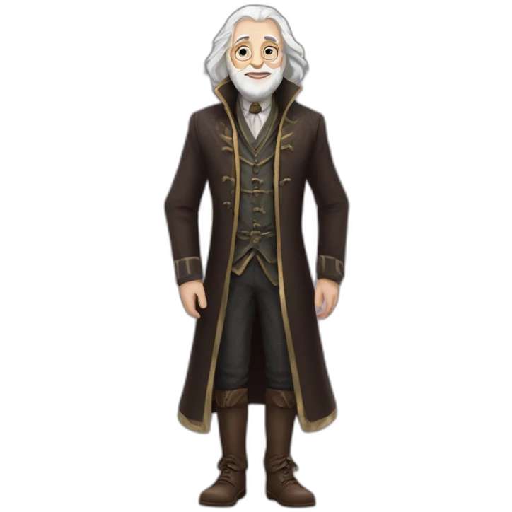 Albus Dumbeldor full body emoji