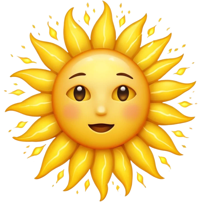 from earth point of view sun blowing  emoji