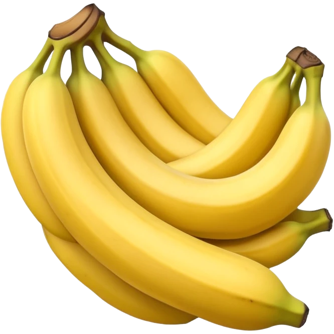 Bananas on the hand emoji