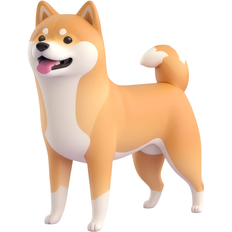 shiba inu, fitness emoji