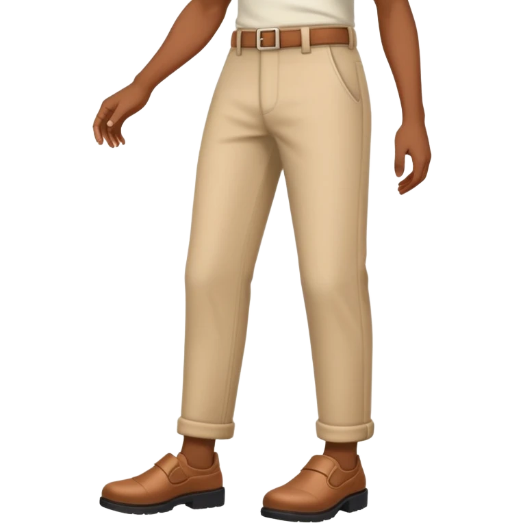 Sliding pants down emoji