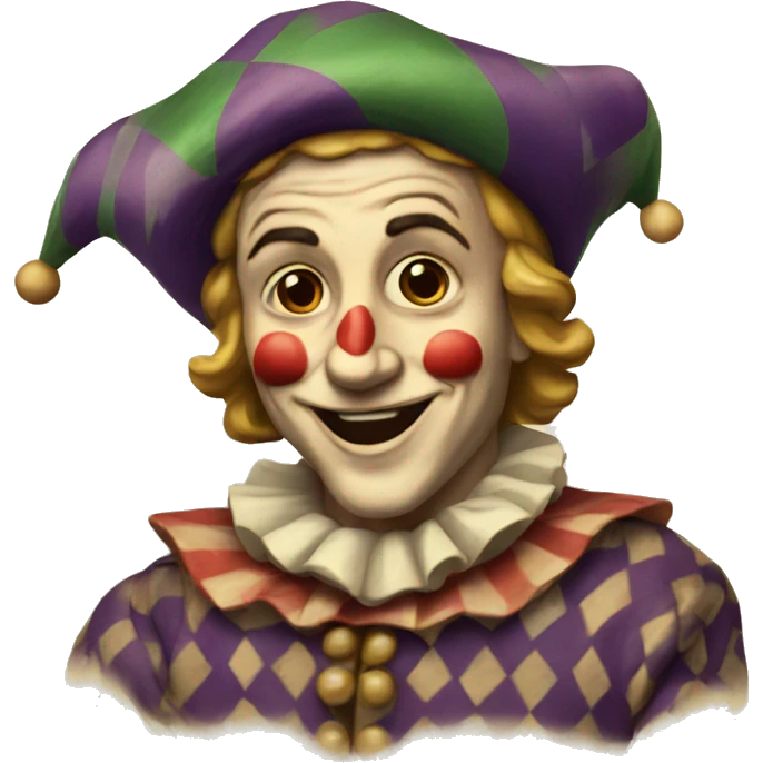 vintage jester  emoji