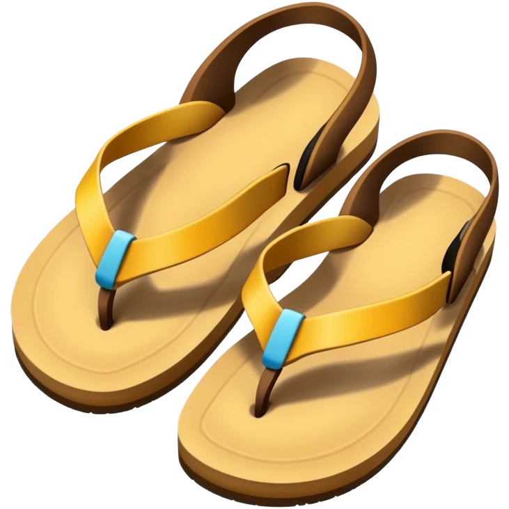 beach sandals emoji
