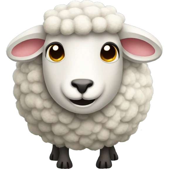 Cartoon Sheep  emoji