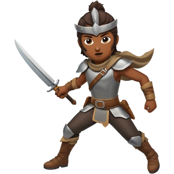 Flying Knife Warrior emoji