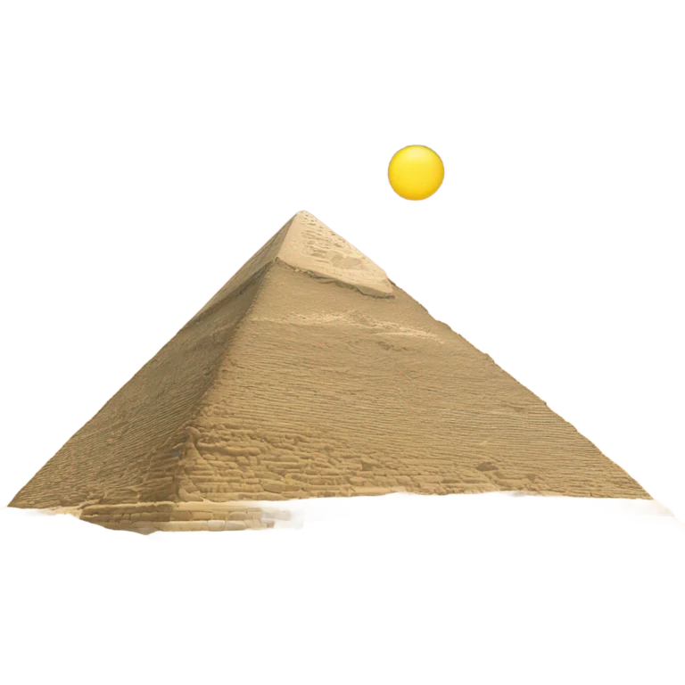 Pyramid in Giza  emoji