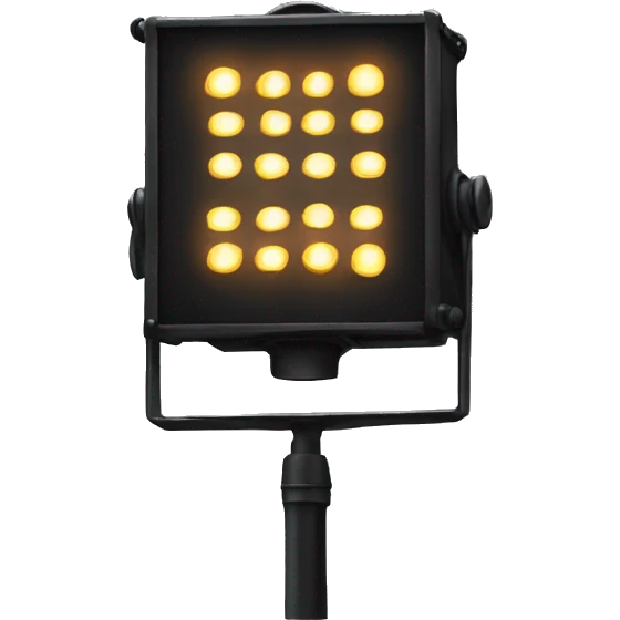 black box theatre stage light emoji