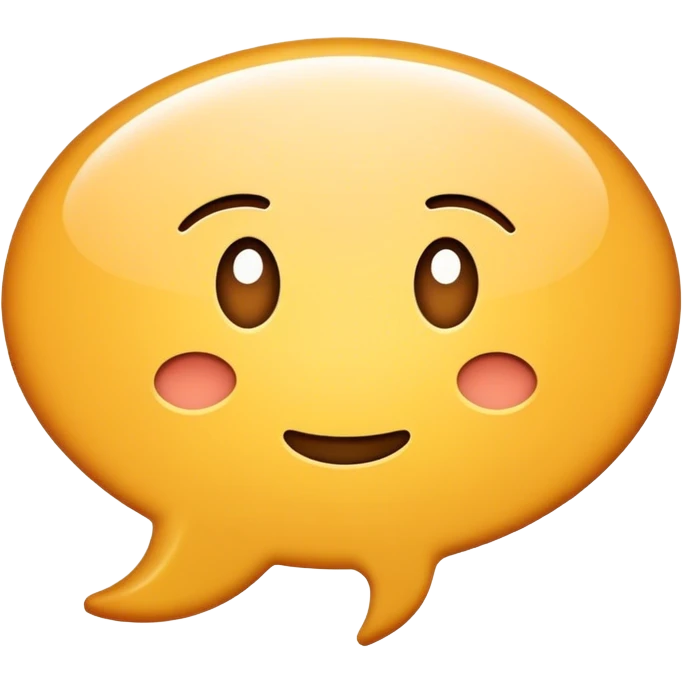 Speech balloon with the word FABIAN! emoji