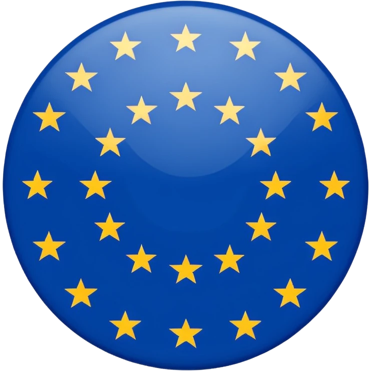circular european union flag emoji