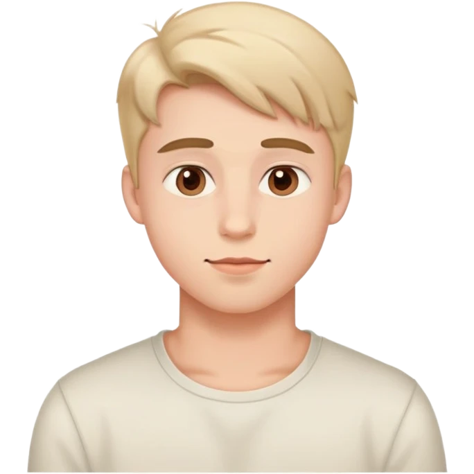 Young man with heart eyes, boyfriend emoji emoji