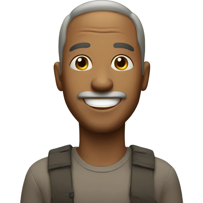 Man happy emoji