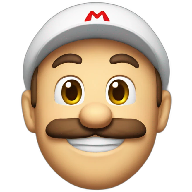 mario face emoji