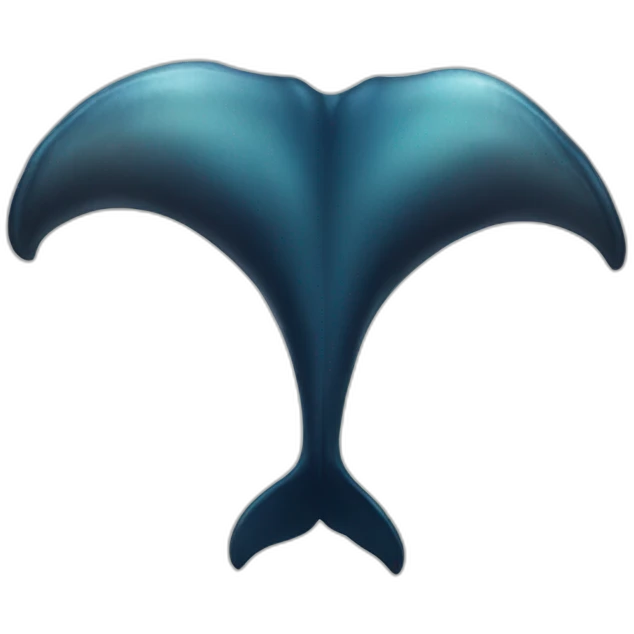 whale-tail emoji