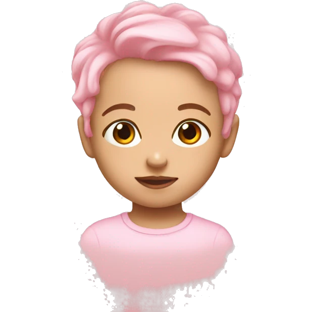 Baby pink emoji