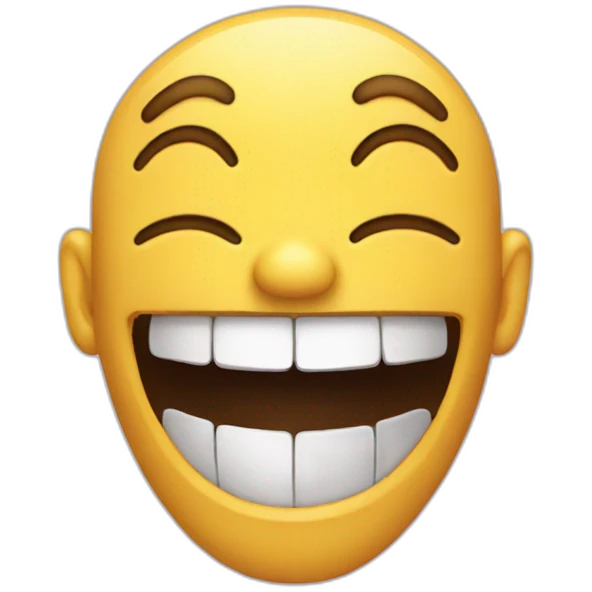 laugh emoji