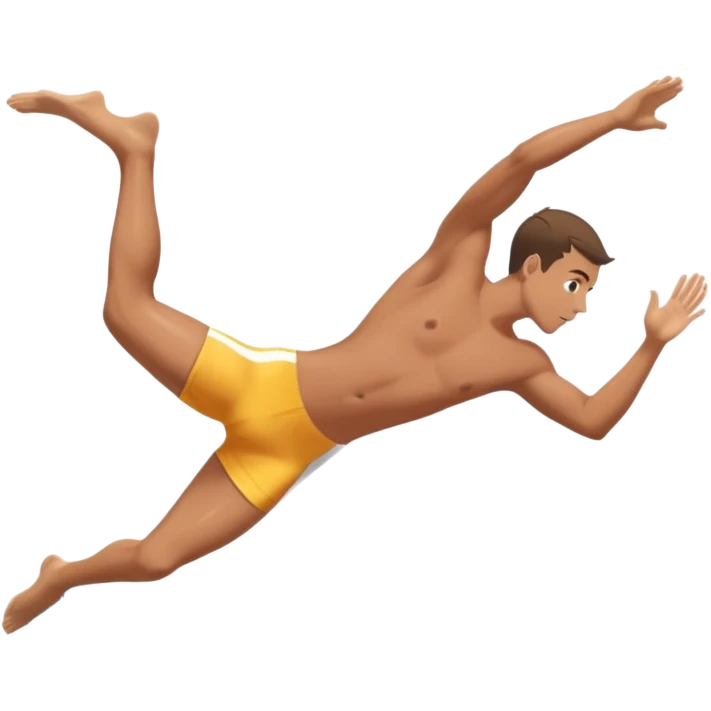 Diving off a building head first  emoji