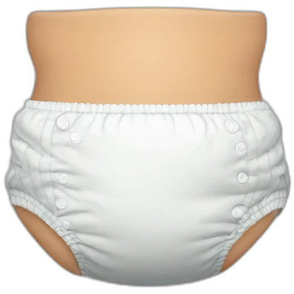 Toddler diaper emoji