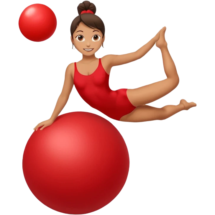 woman on ball emoji