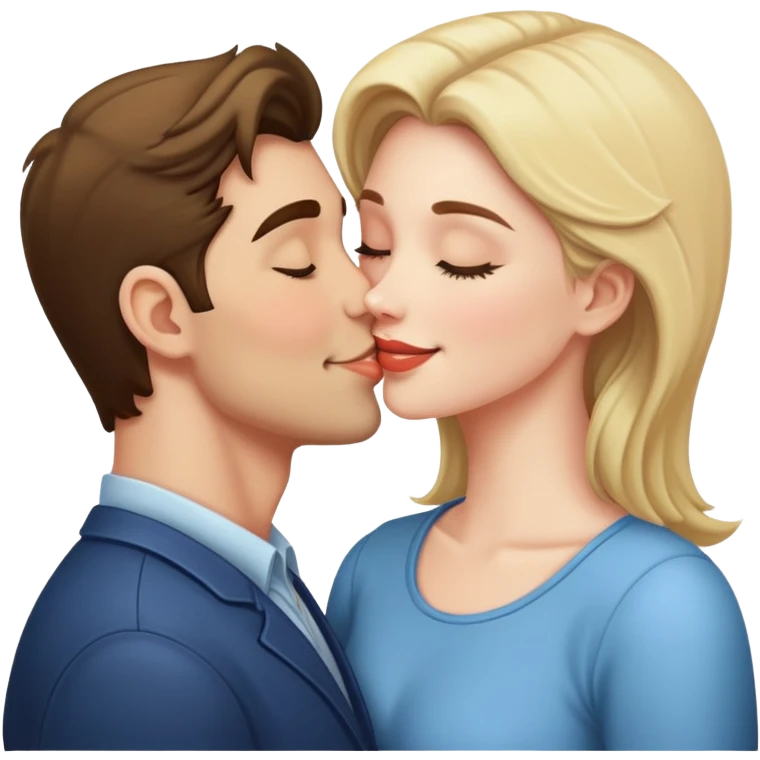 it guy kissing hr bp  emoji